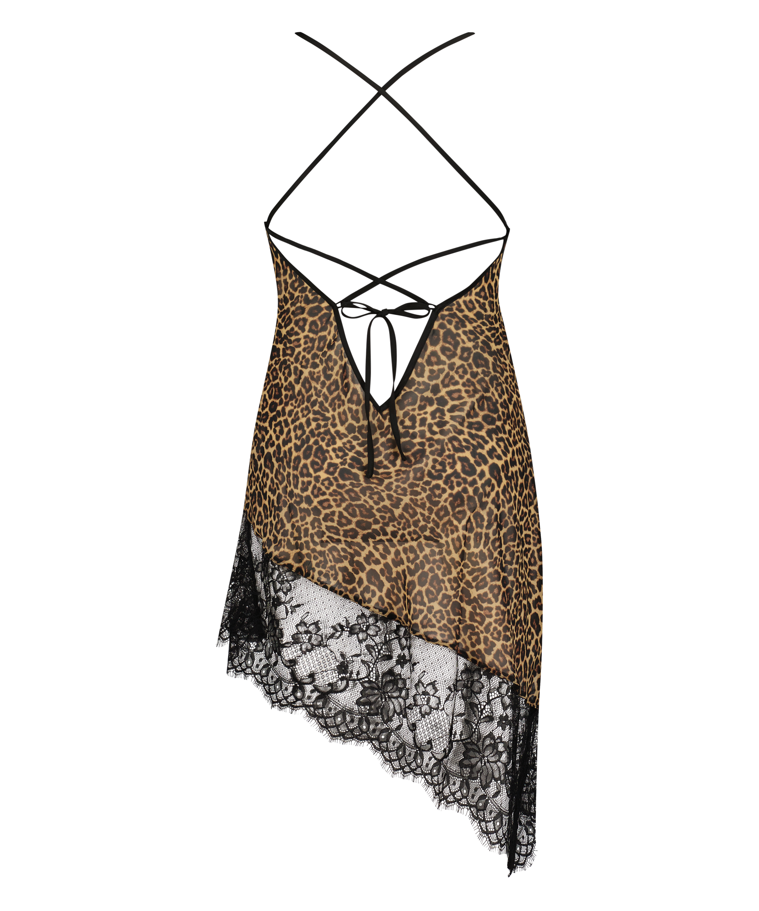 Vestido combinación Ellie, Negro, main