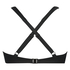 Top de bikini con aros preformado Sunset Dreams Copa E +, Negro