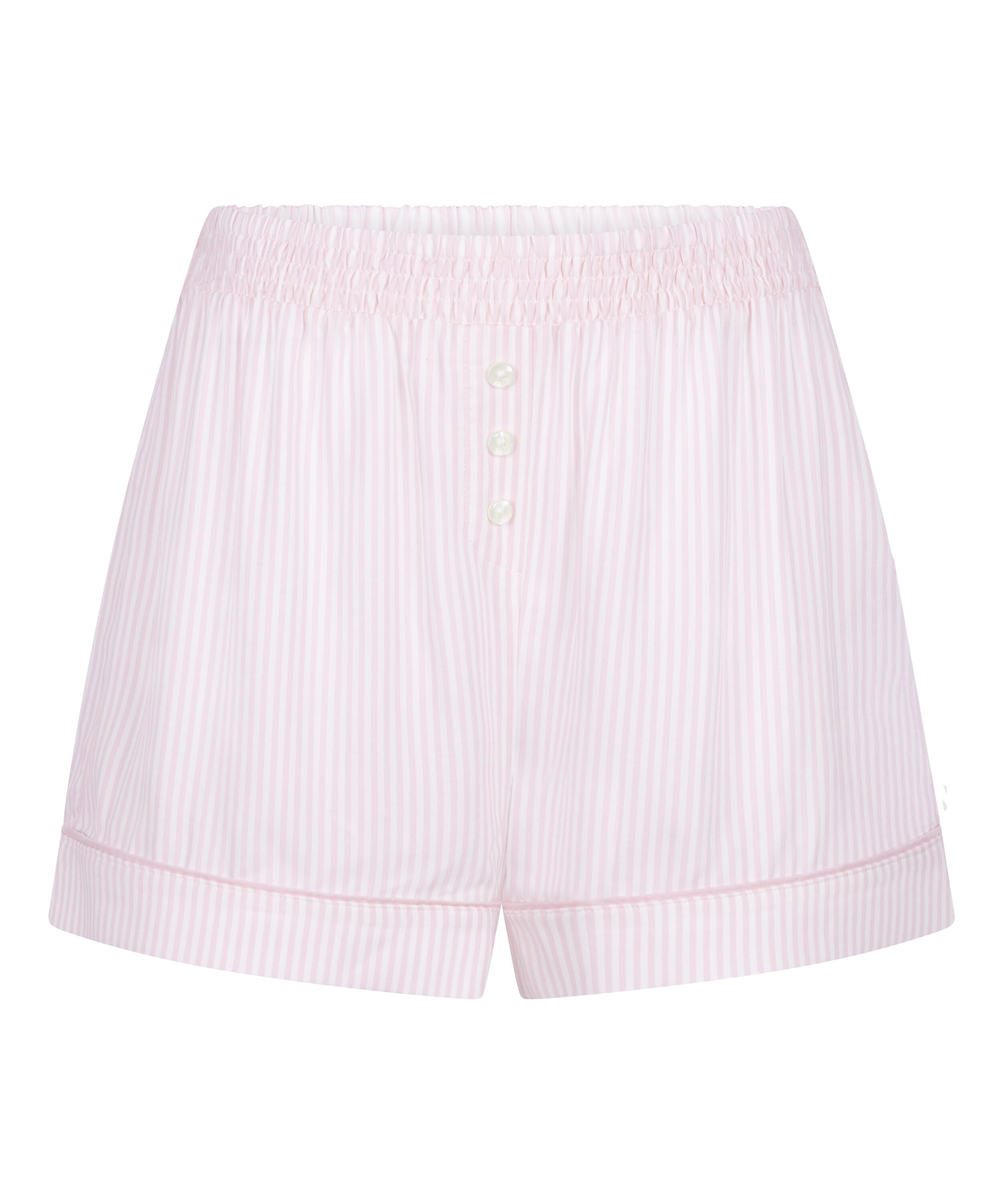 Pantalones cortos de pijama tejidos, Rosa