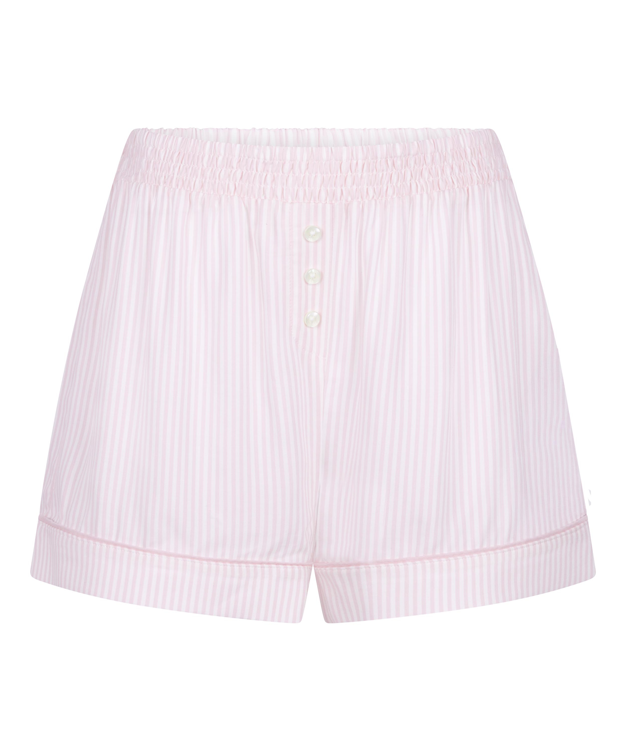 Pantalones cortos de pijama tejidos, Rosa, main
