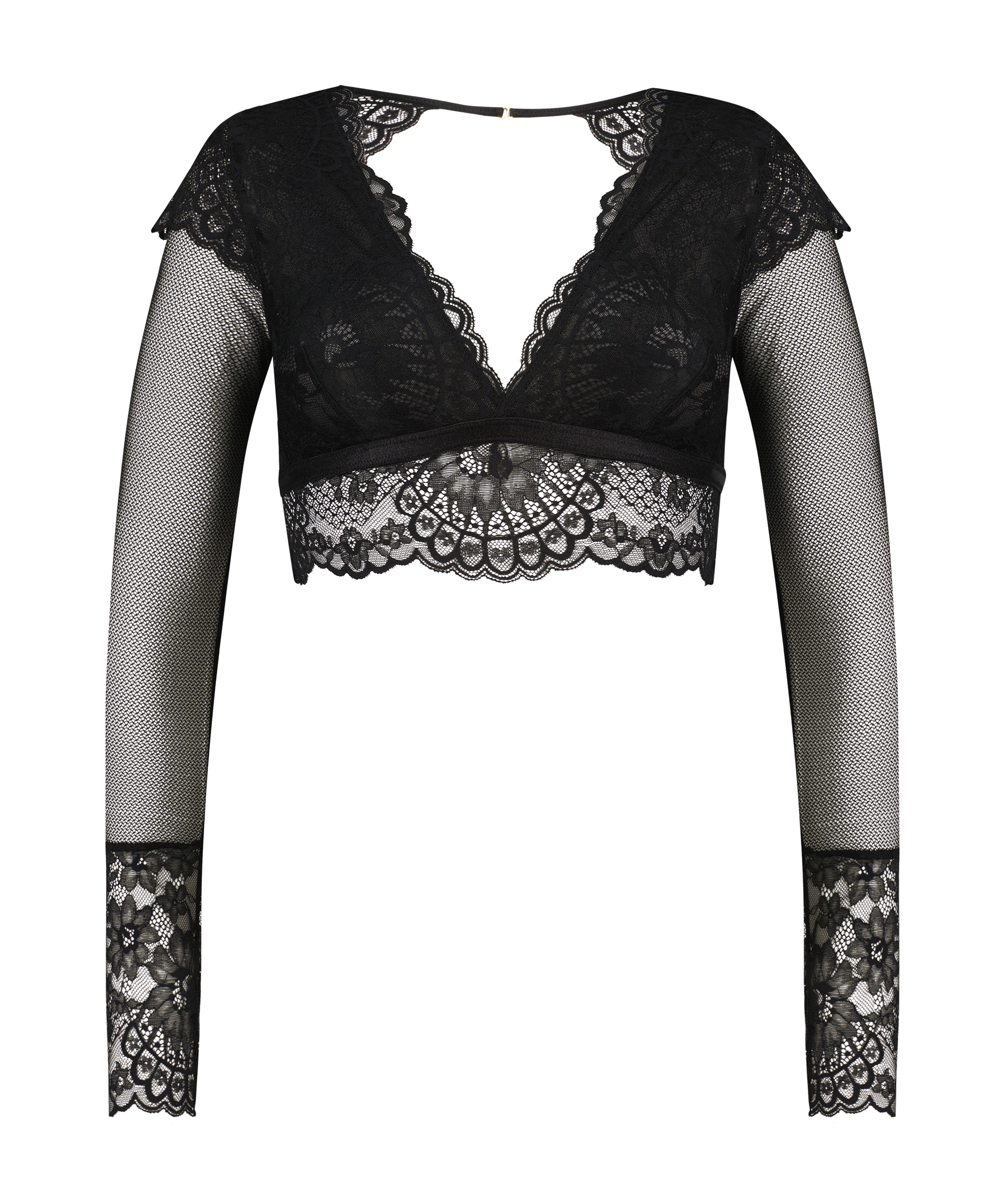 Bralette Mariella, Negro, main