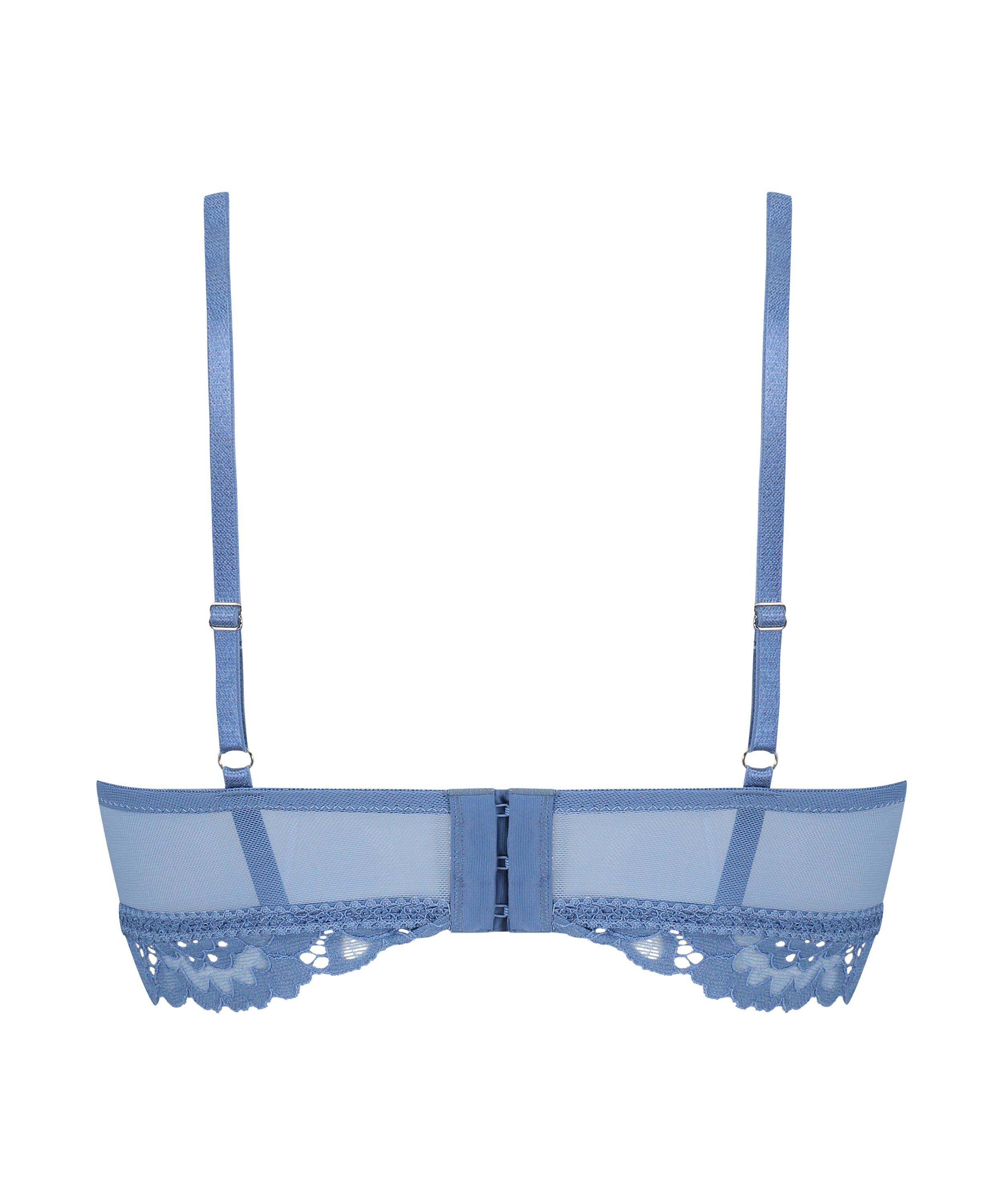 Sujetador preformado sin aros longline Shiloh, Azul, main