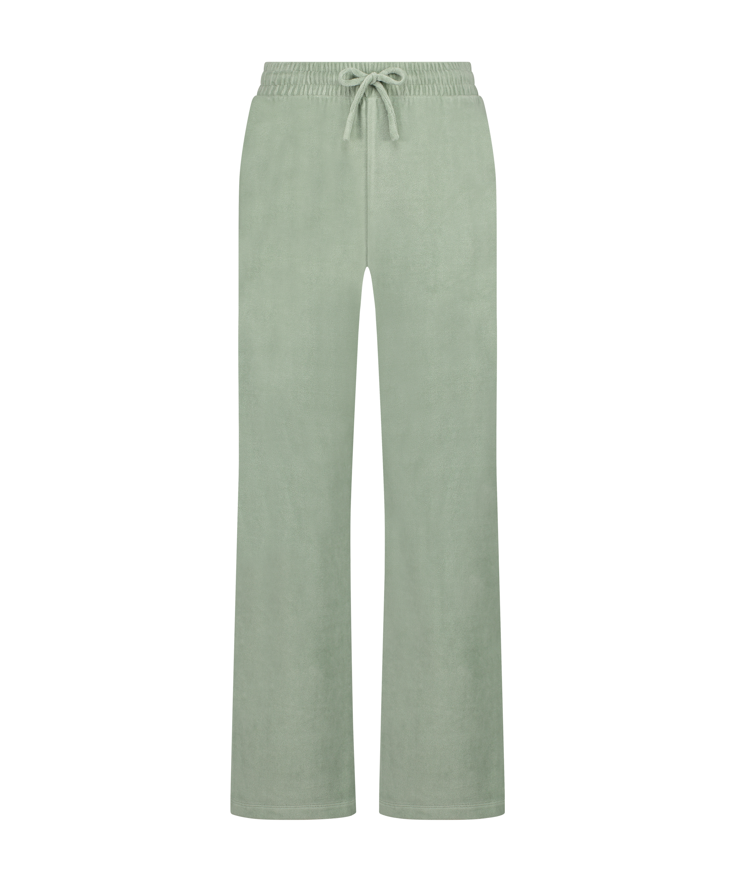 Pantalón de pijama de terciopelo, Verde, main