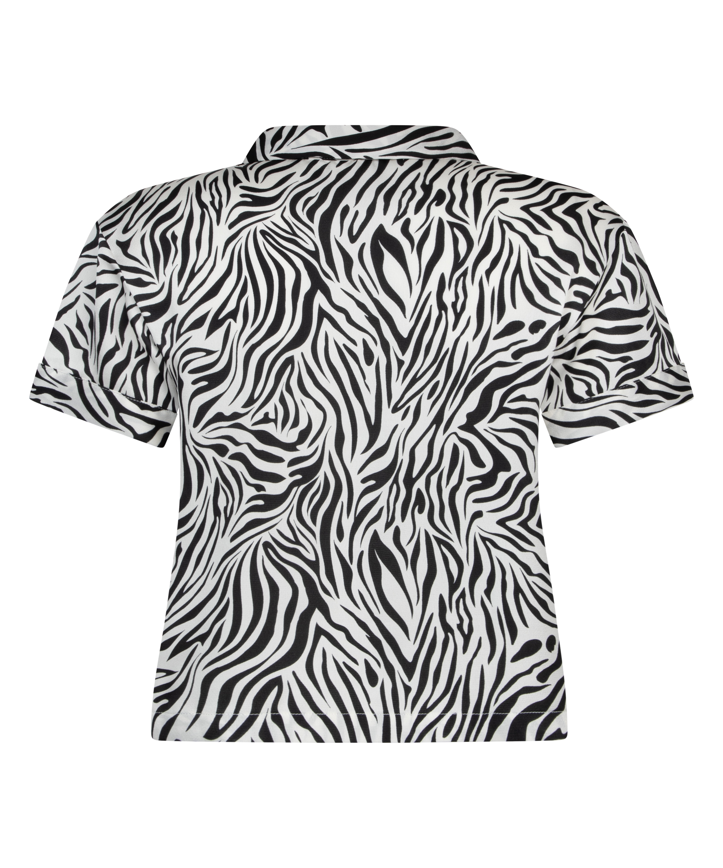 Chaqueta de manga corta de satén, Blanco, main