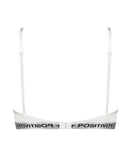 Sujetador con aros no preformado Honey, Blanco