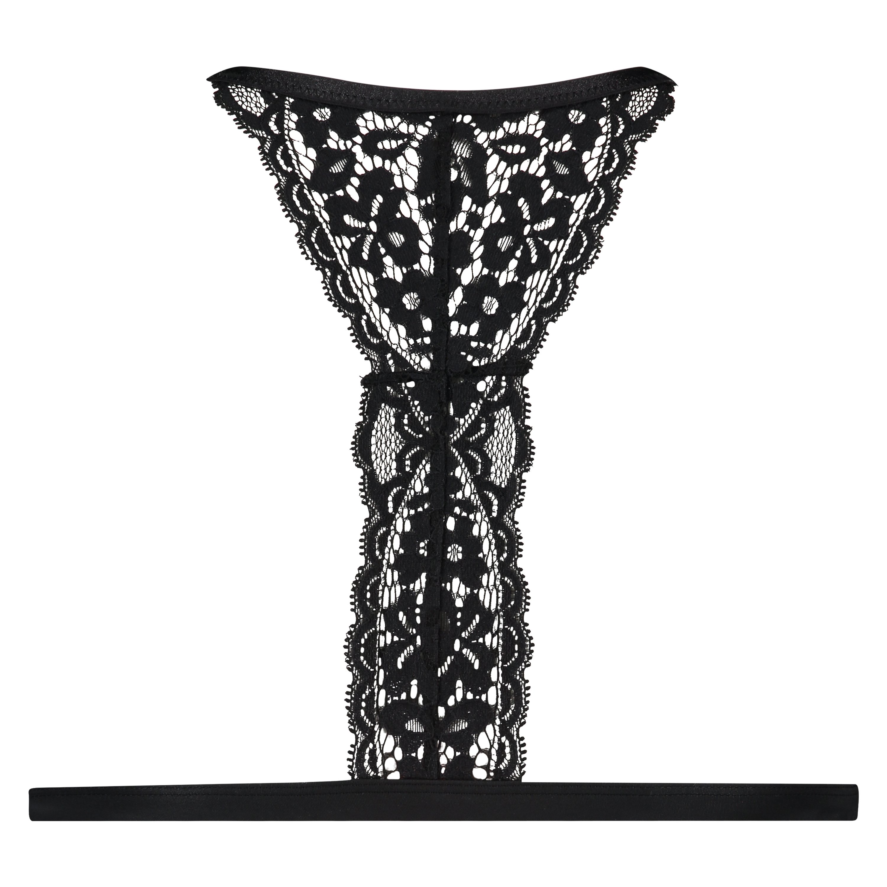 Bralette triangular preformado Rose, Negro, main