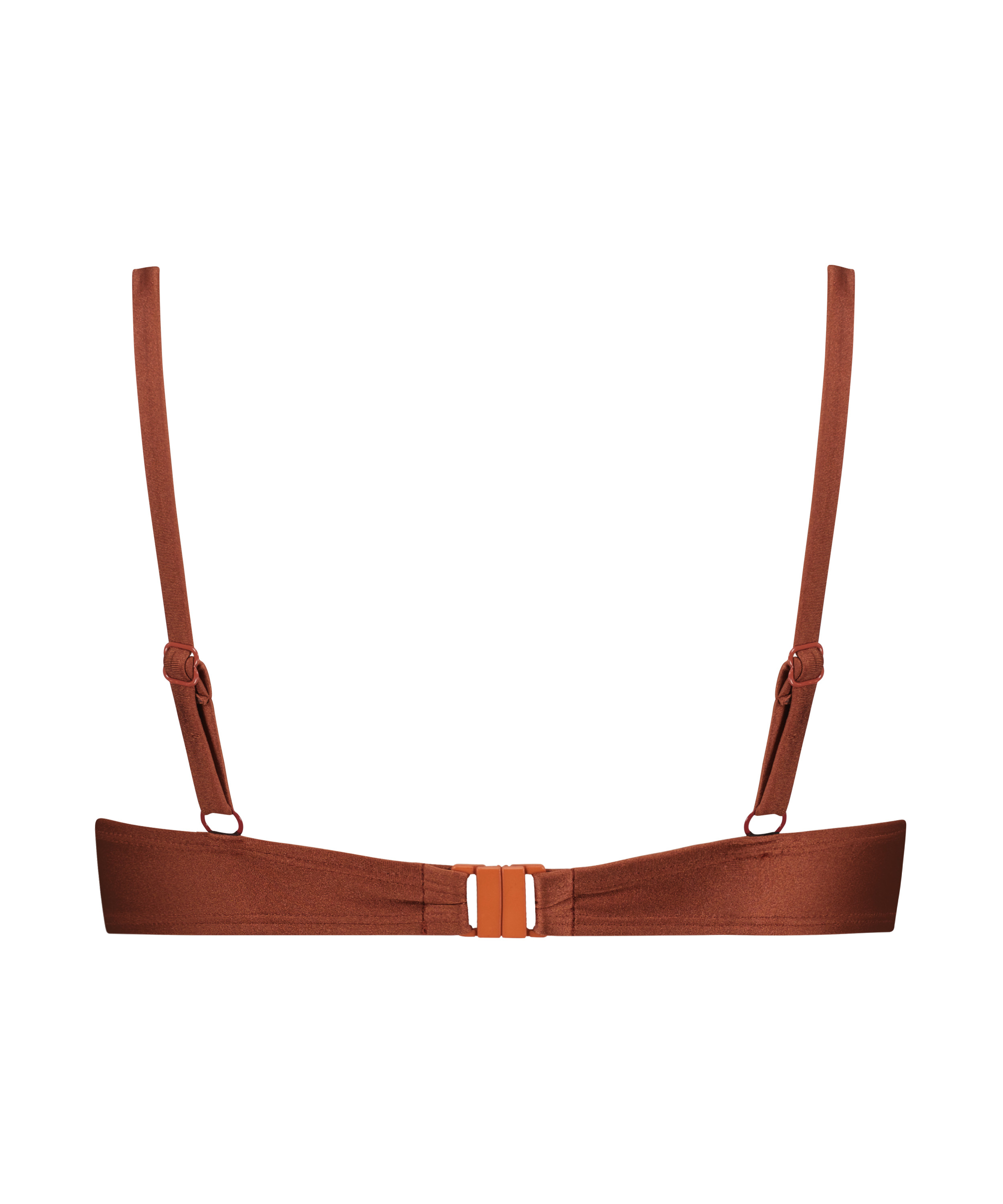 Top de bikini con aros, y con Sahara, Rojo, main