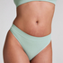 Tanga de tiro alto Dianne, Verde