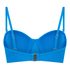 Top de bikini Porto, Azul