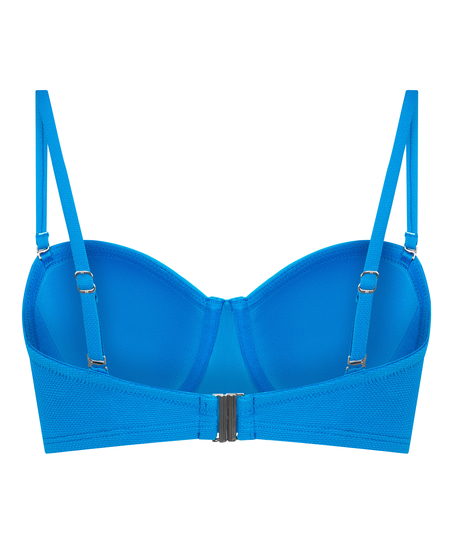 Top de bikini Porto, Azul