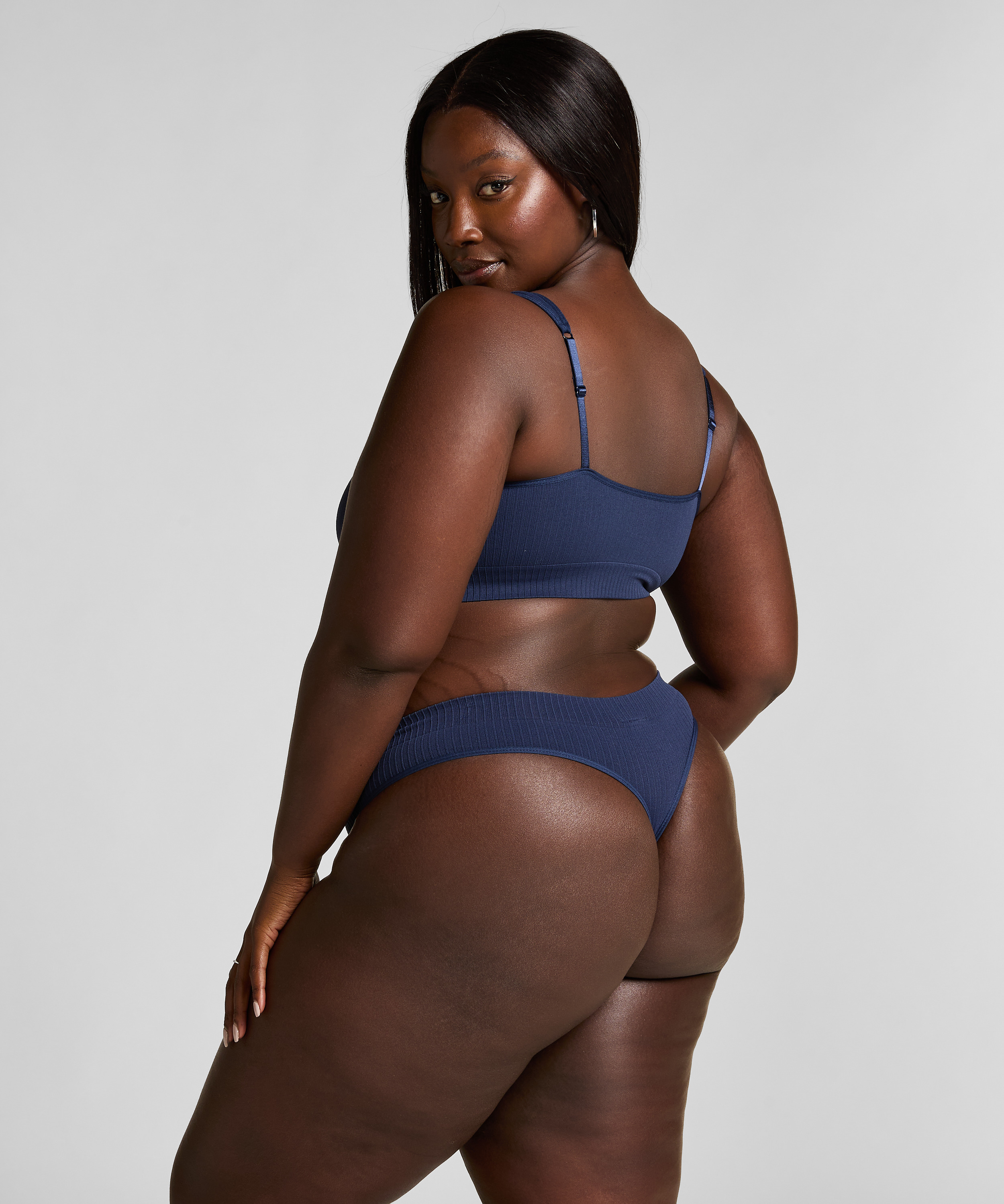 Bralette Dianne Scoop, Azul, main