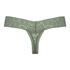 Tanga de corte ultra bajo en forma de V, Verde