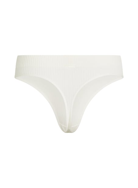 Tanga de tiro alto Dianne, Blanco