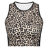Camiseta sin mangas deportiva HKMX Leopardo, Gris