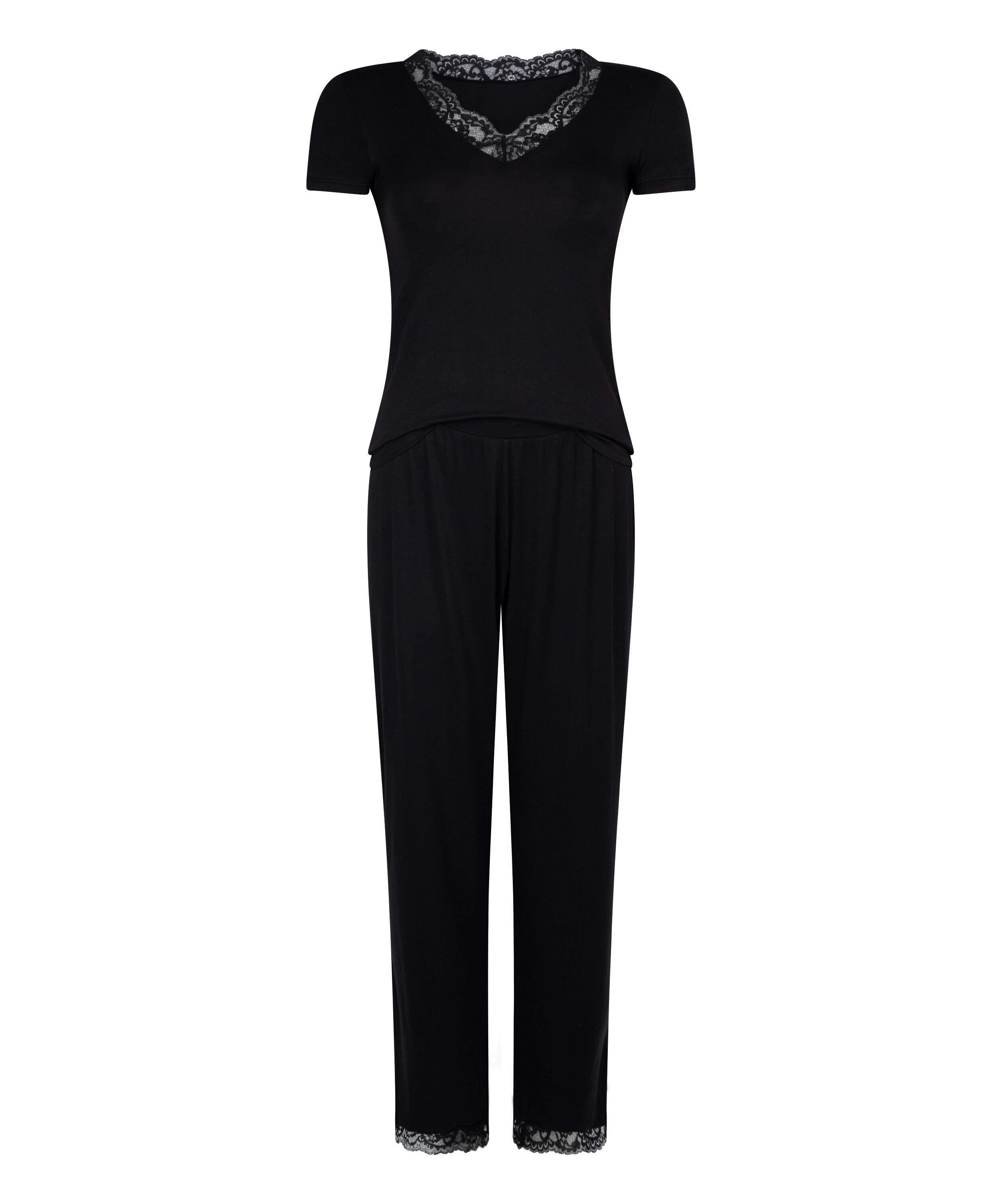 Conjunto de pijama Nanna, Negro