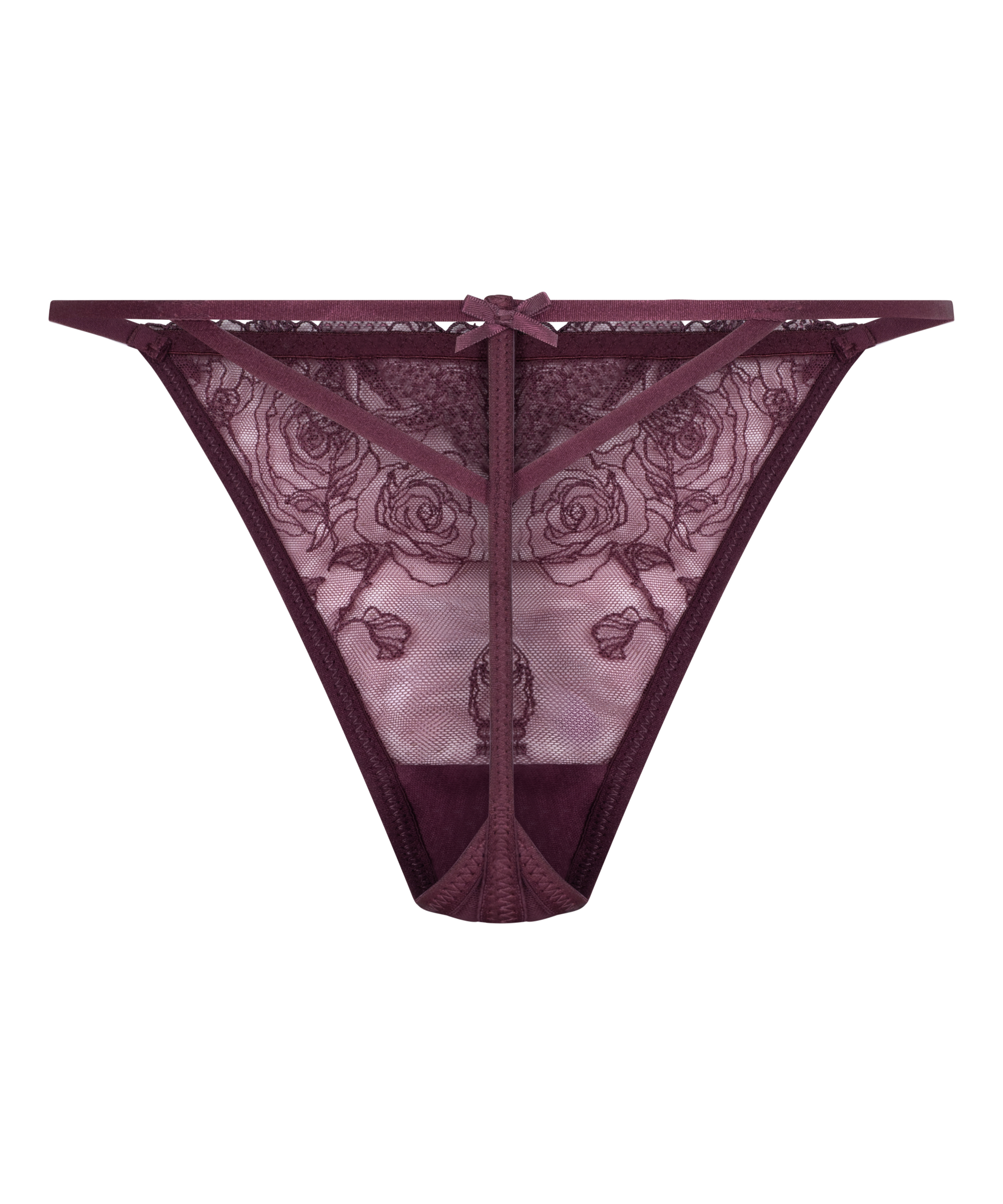 Tanga de pernera alta Hollie, Morado, main