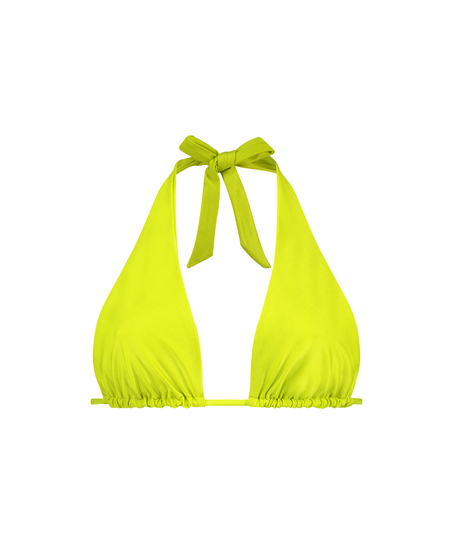 Top de bikini triangular Luxe Multi Way, Verde