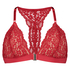 Bralette triangular preformado Rose, Rojo