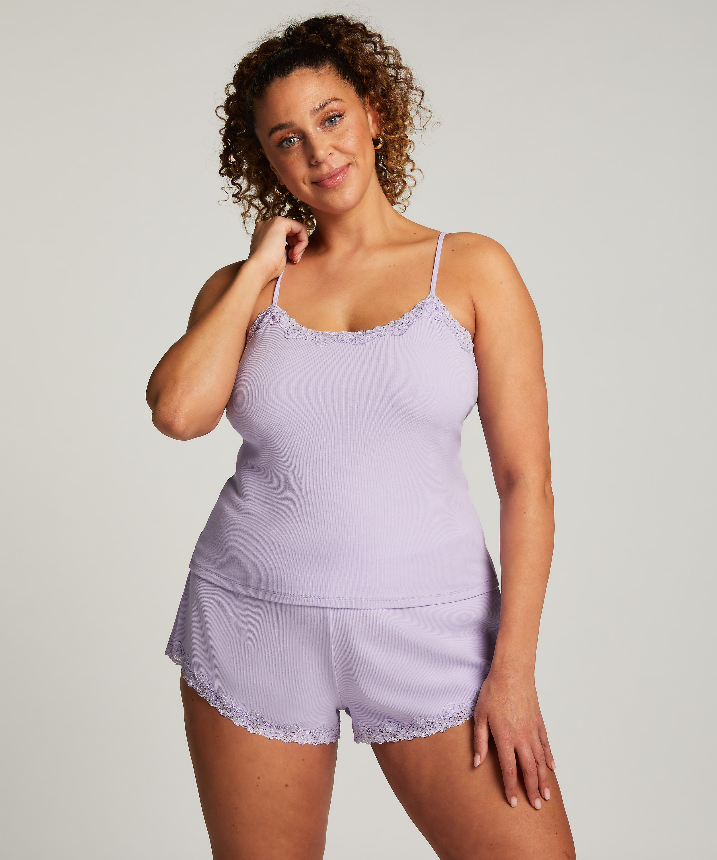 Conjunto de pijama, Morado, main