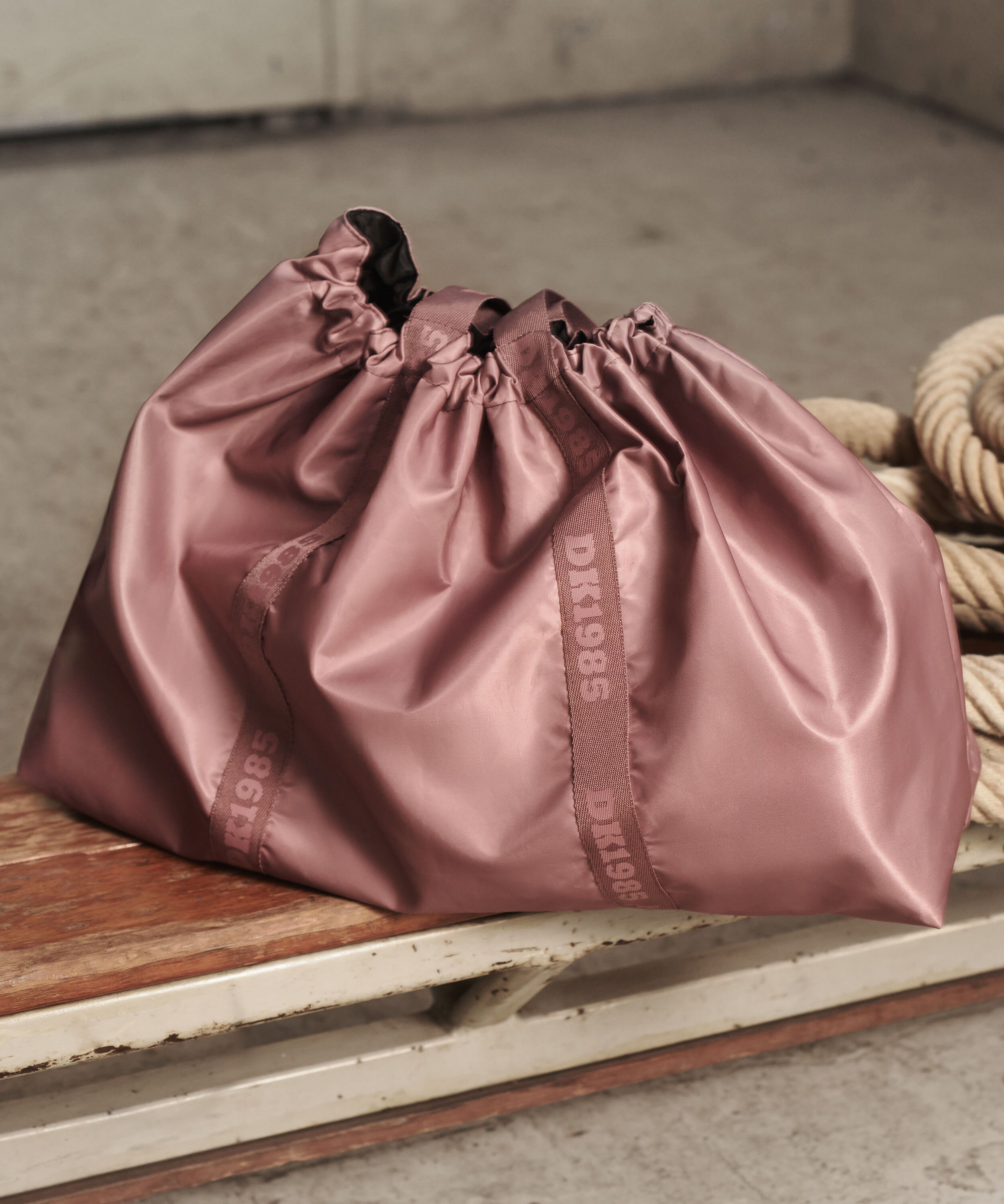 HKMX Bolso tote Doutzen, Marr&oacute;n