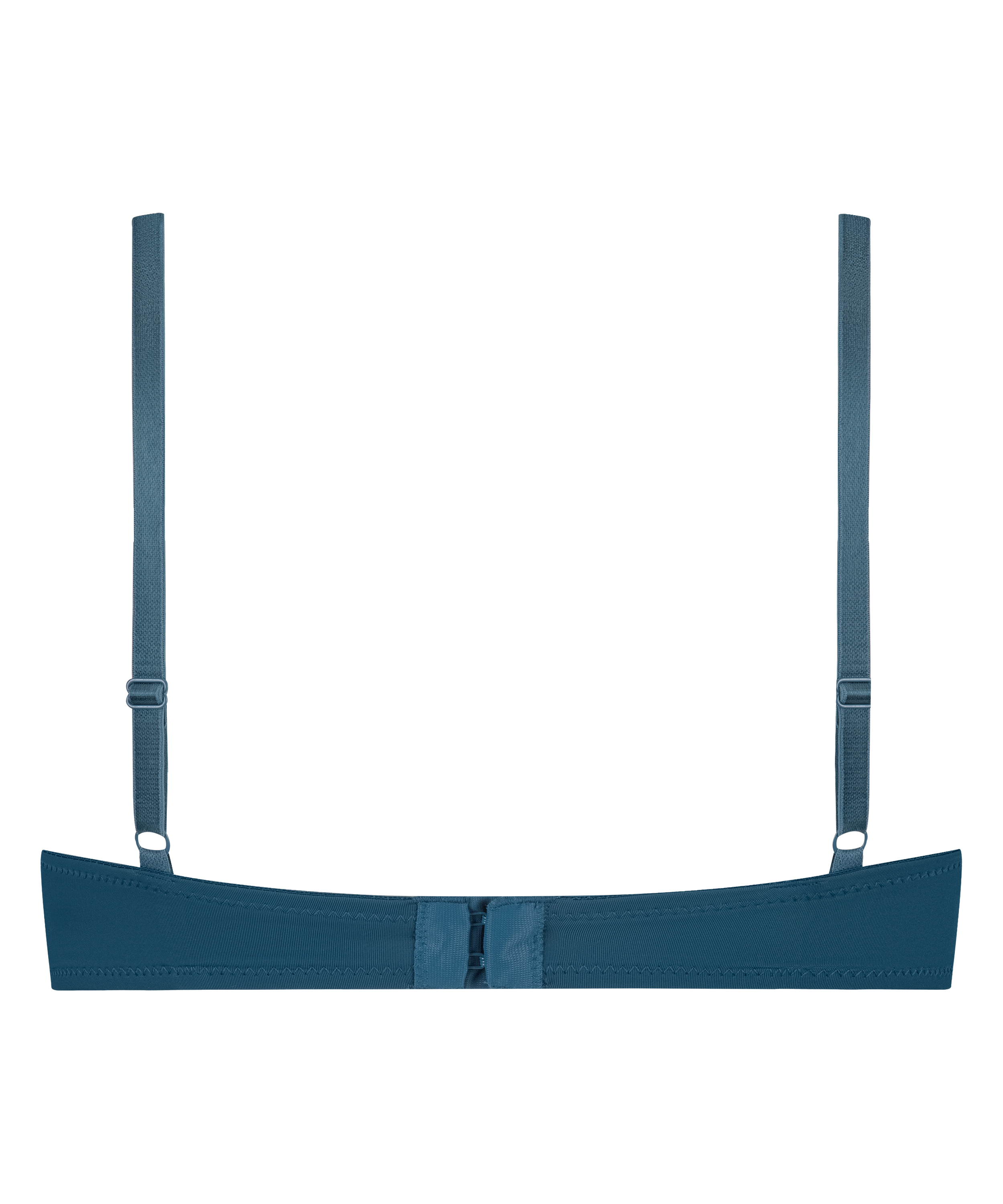 ﻿Sujetador con aros preformado Plunge, Azul, main