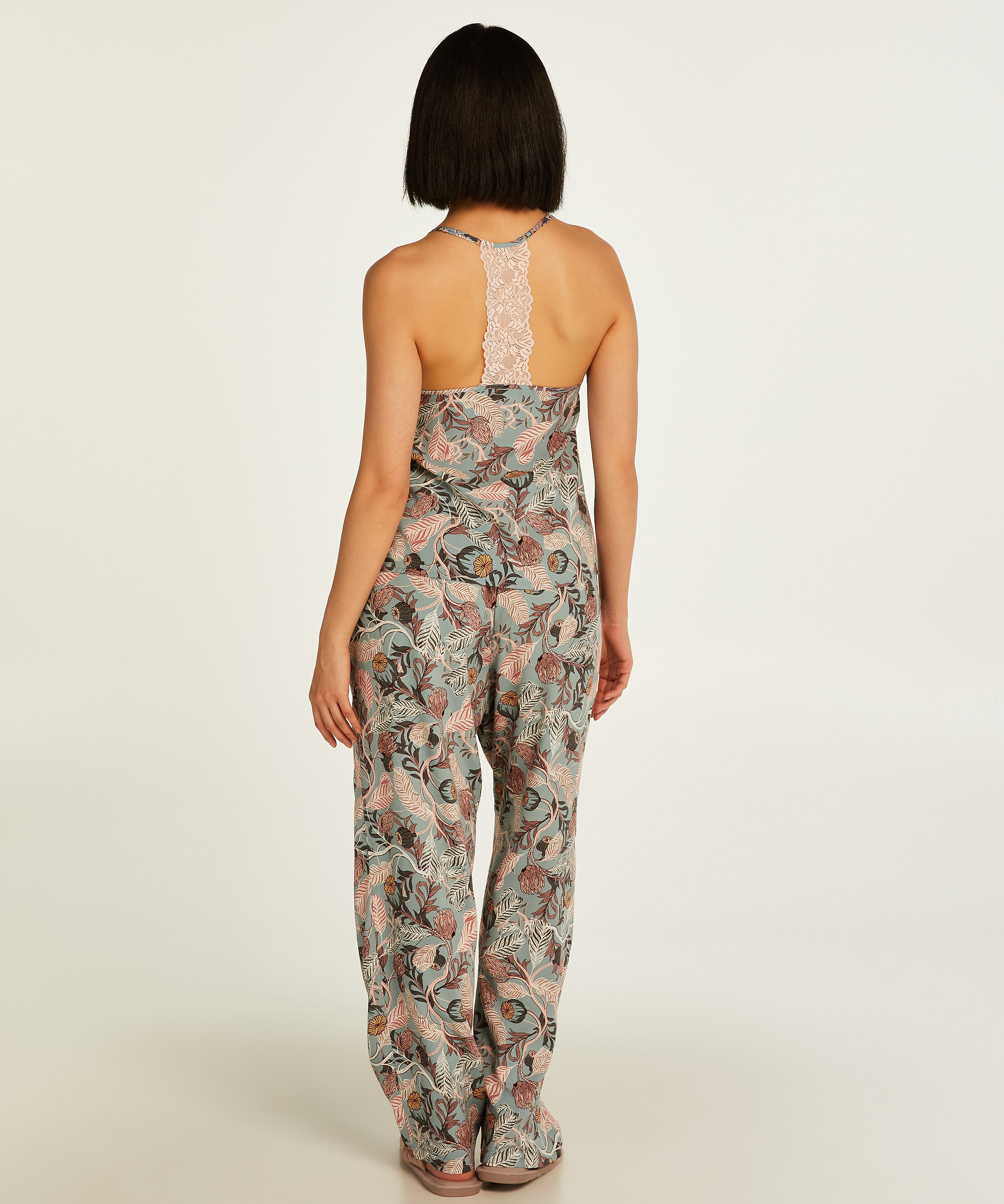 Petite Pantalones de pijama Woven, Gris, main