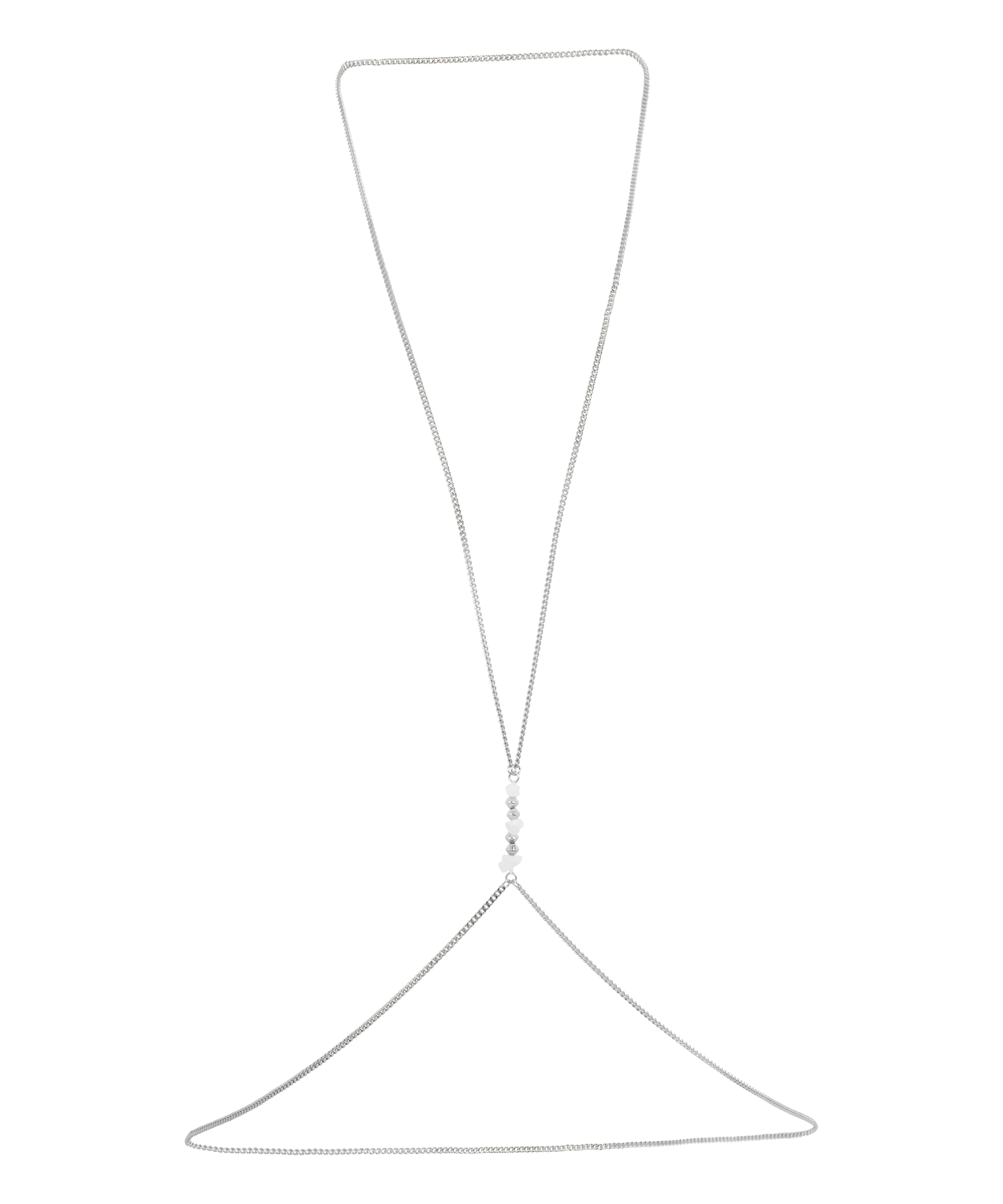 Bodi de cadena de perlas, Gris, main