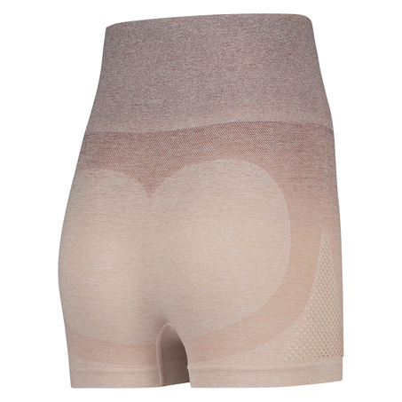 Pantalones de cintura alta de HKMX, Rosa