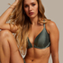 Sujetador push-up acolchado con aros Nicole, Verde
