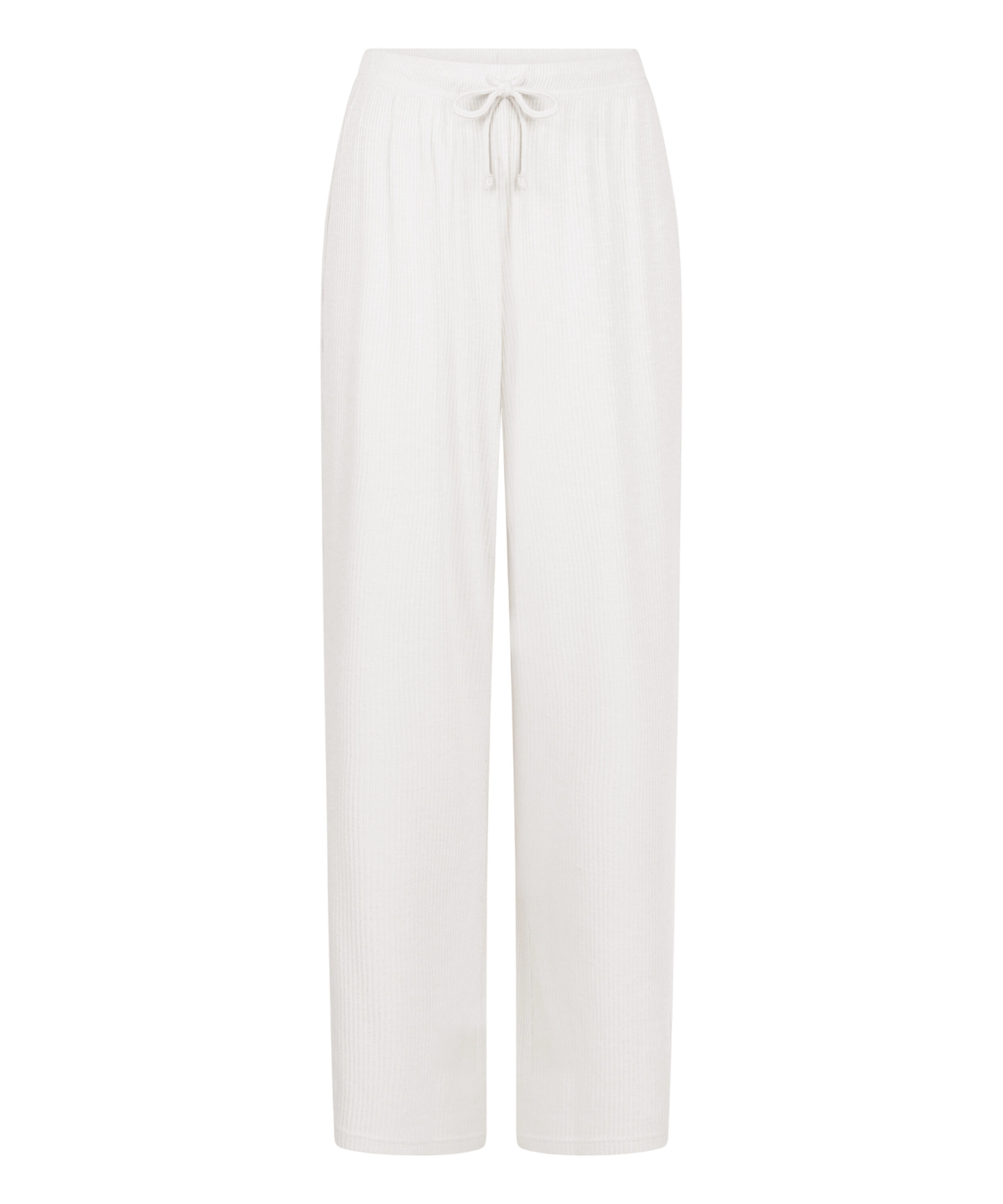 Pantal&oacute;n de pijama Pointelle, Beige