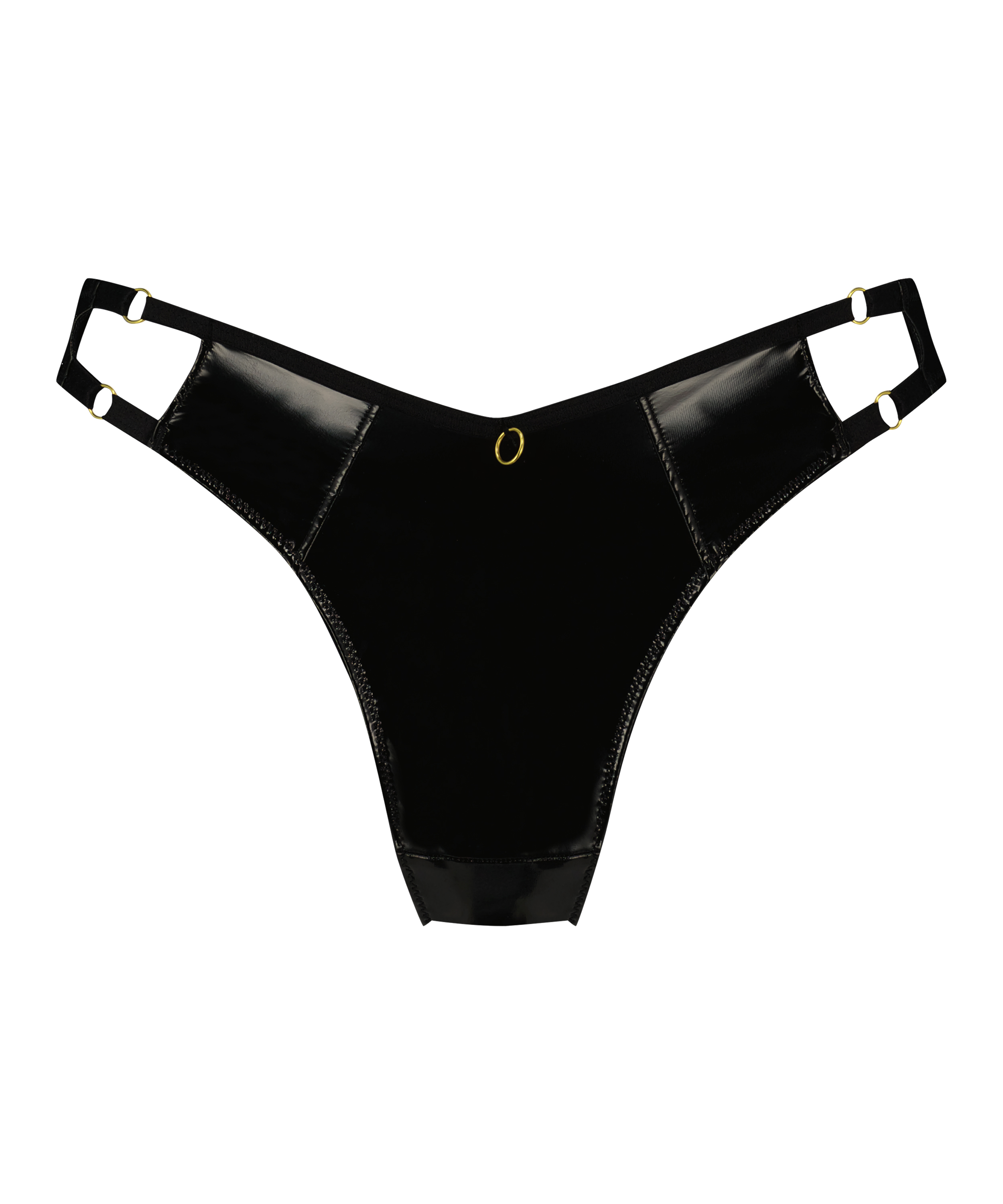 Seductora braguita brasileña, Negro, main