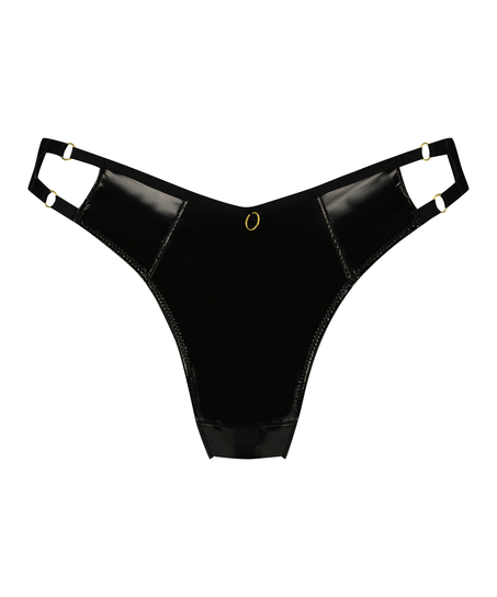 Seductora braguita brasileña, Negro