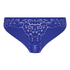 Invisible Tanga Lace Back, Azul