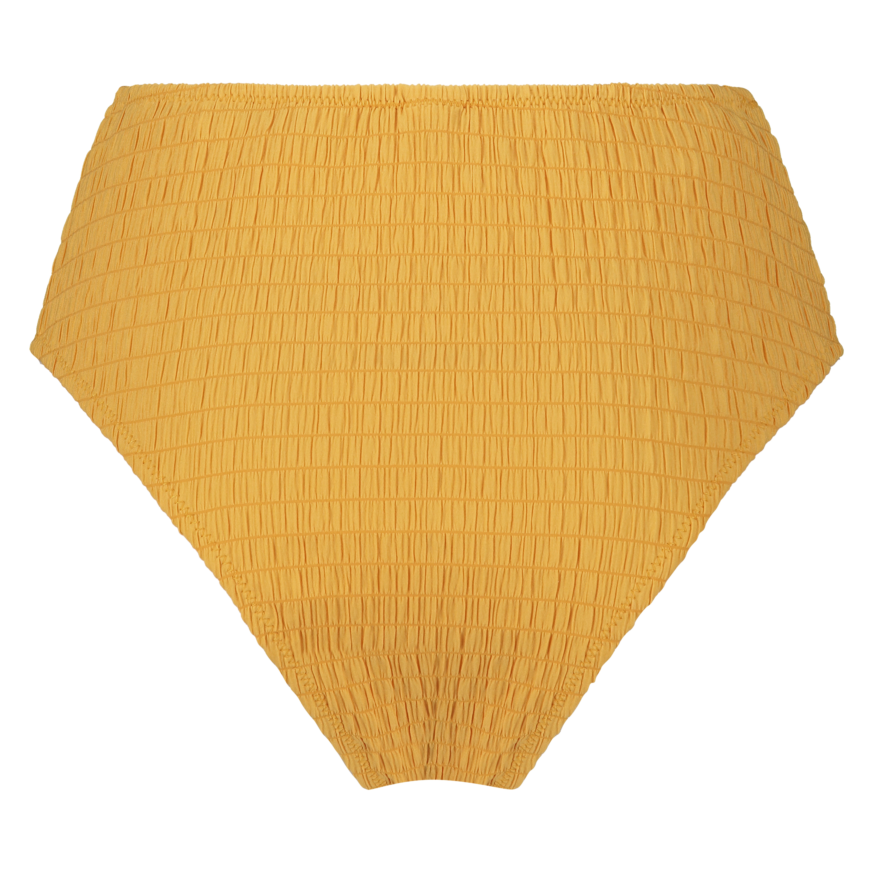 Braguita de bikini de corte alto Goldenrod, Amarillo, main