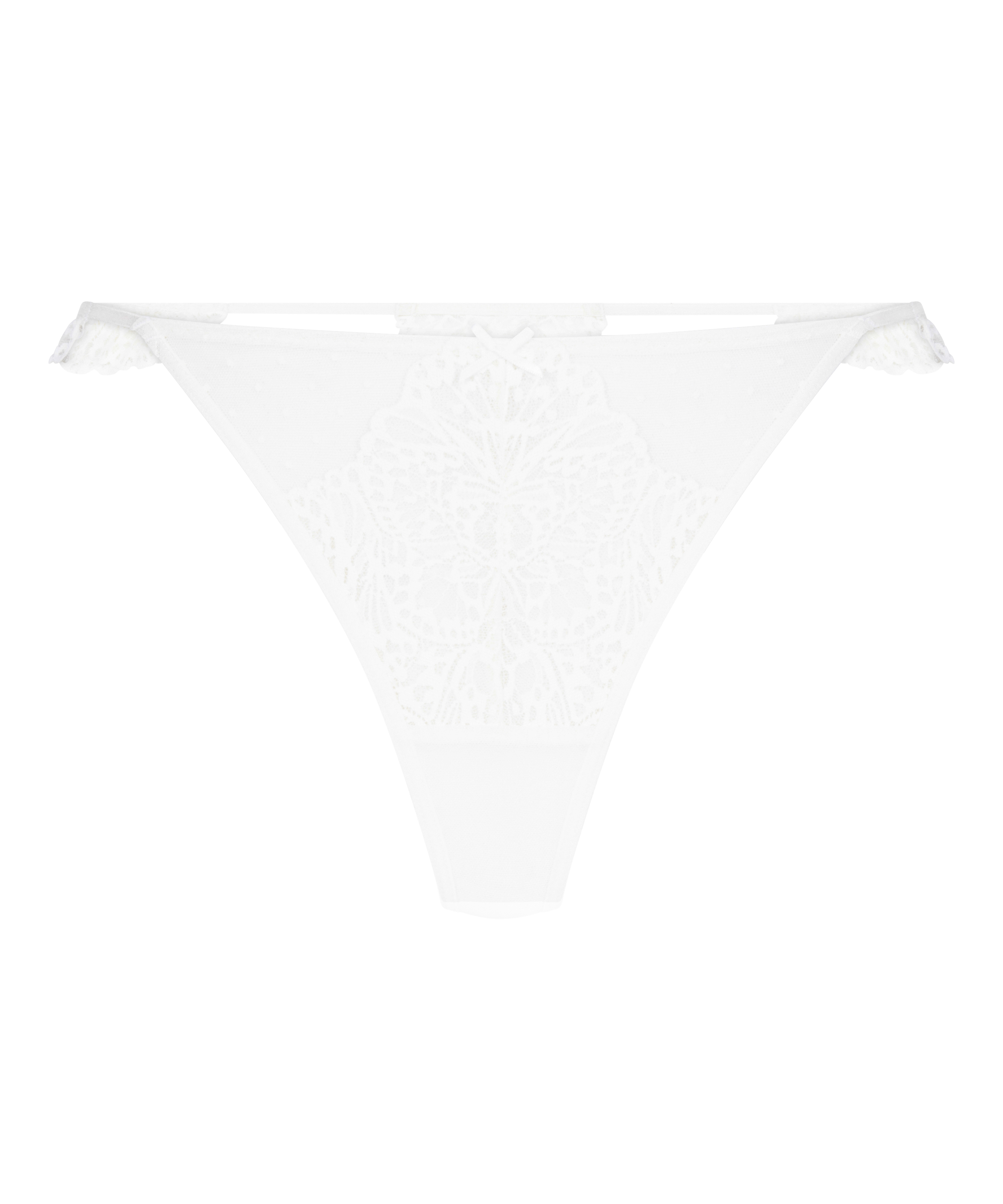 Tanga Posie, Blanco, main
