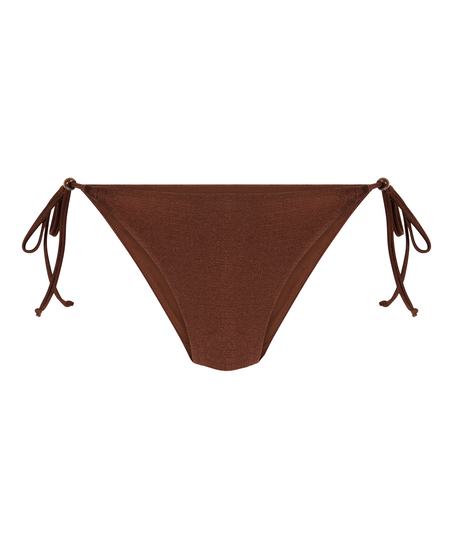 Tanga de bikini Kallua, marrón
