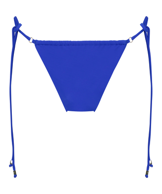 Braguita de bikini de tiro alto sensual Doha, Azul