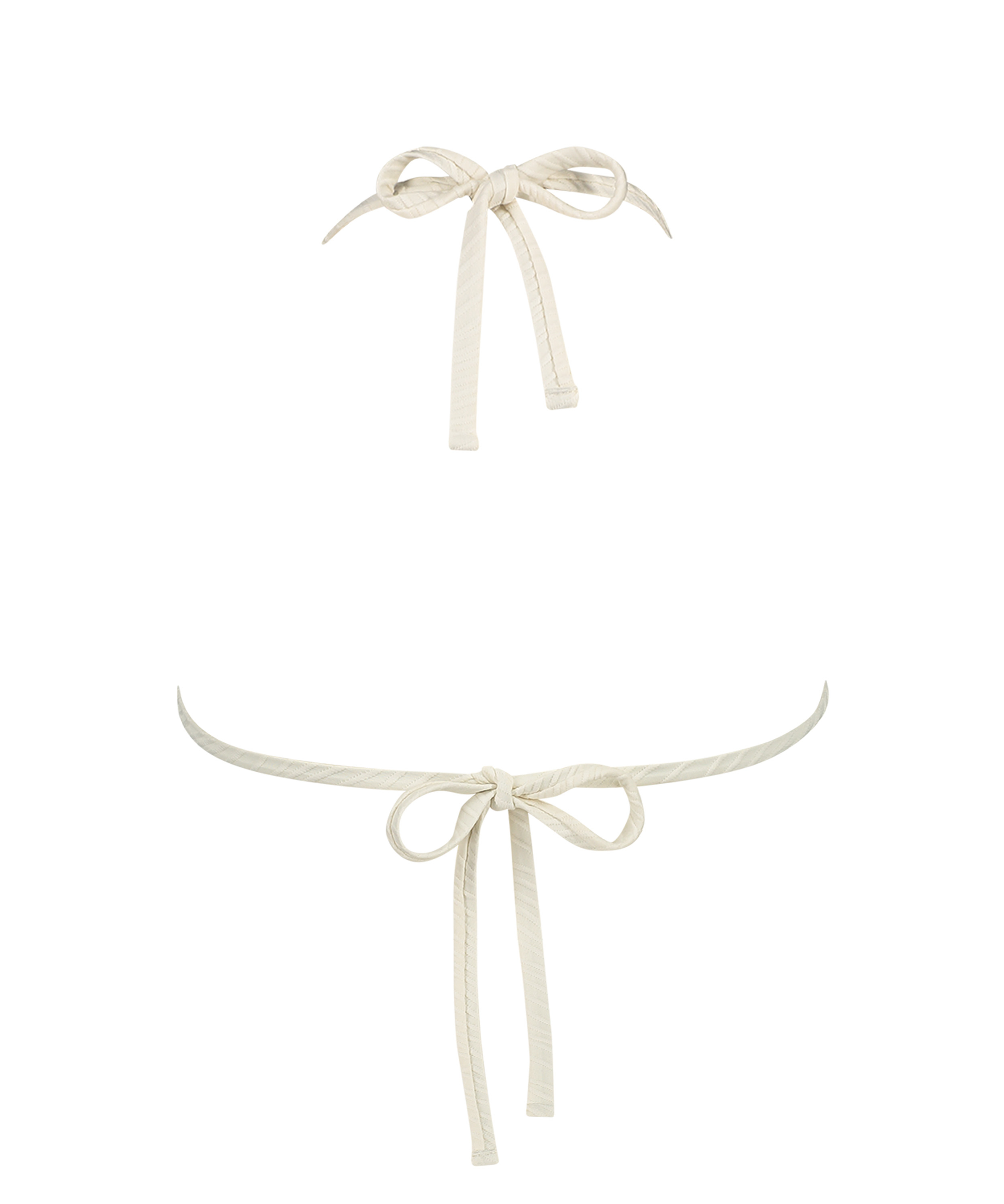 Top de bikini triangular Cozumel, Blanco, main