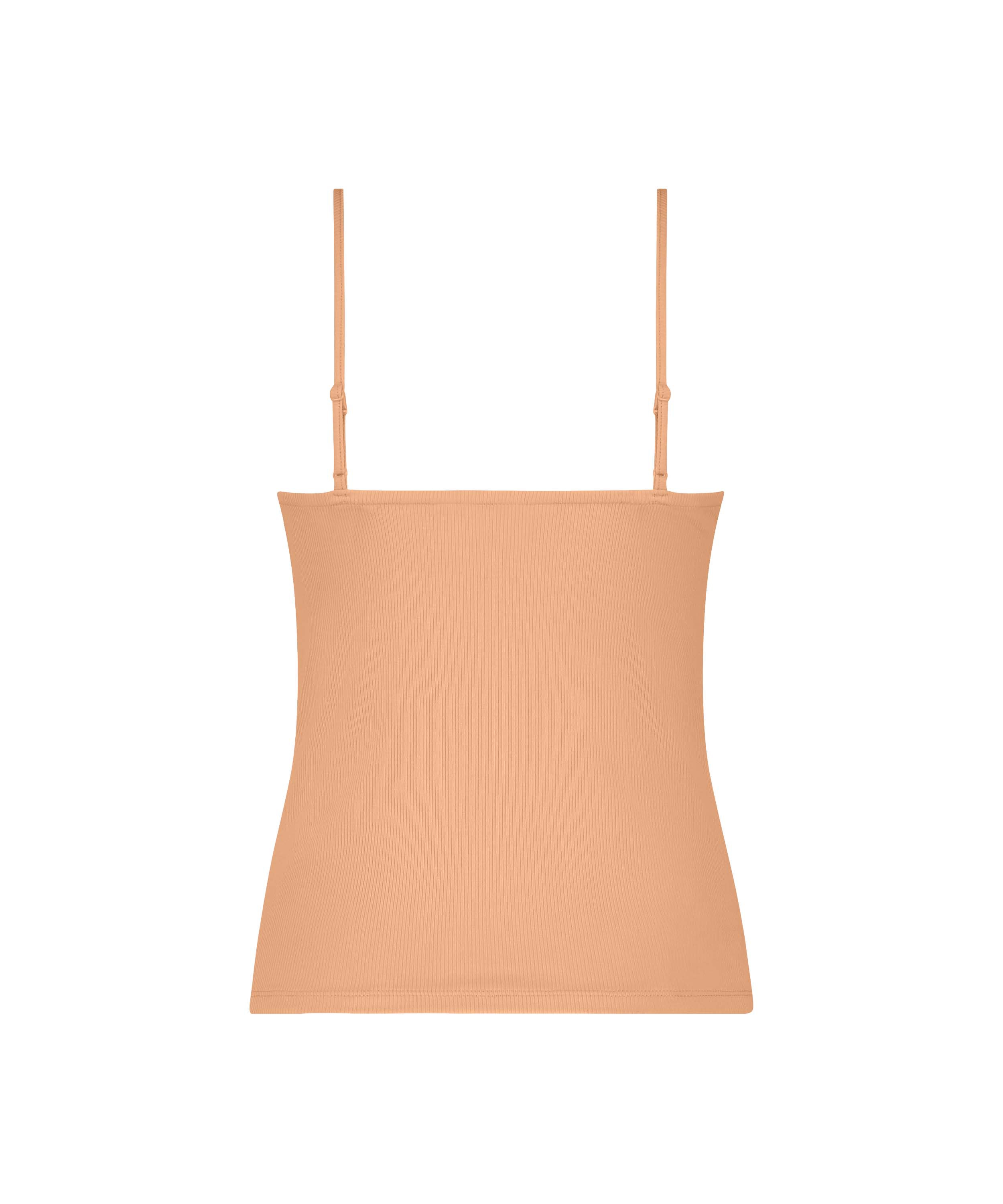 Top Cami Rib Lace, Rosa, main