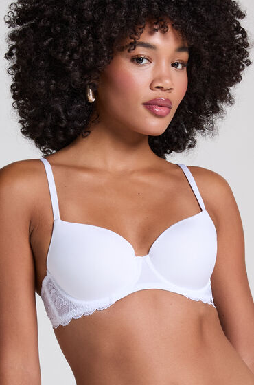 hunkemoller sujetador con aros preformado angie blanco