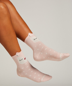 3 pares de calcetines Giftpack, Rosa