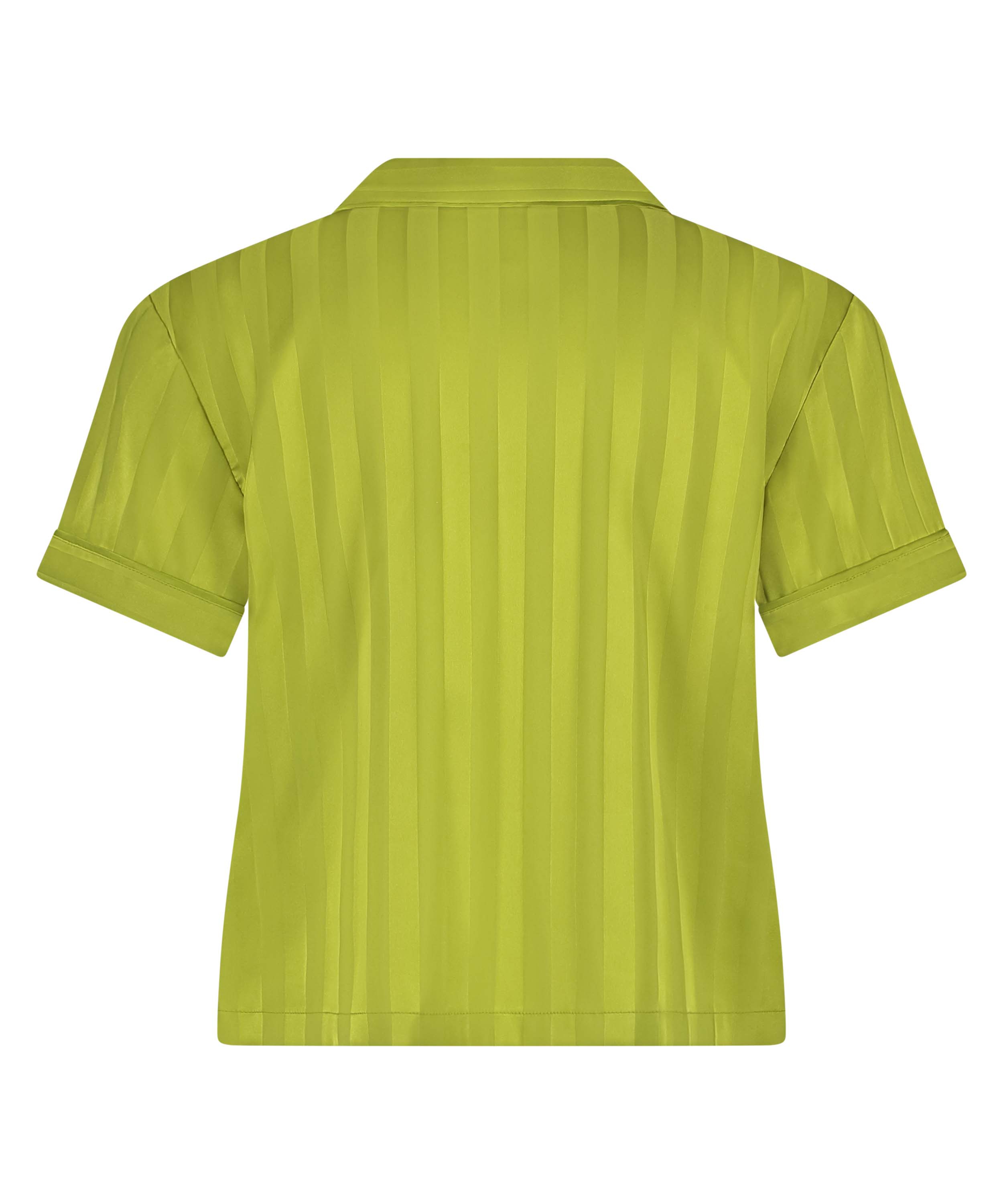 Chaqueta de manga corta de satén, Verde, main