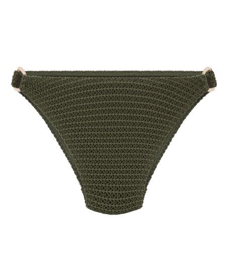 Braguita de bikini de talle alto Cairo, Verde