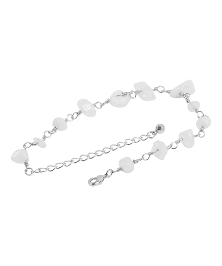 Pulsera de piedras, Gris