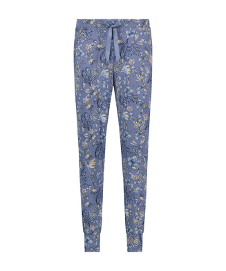 Petite Pantalón de pijama de tejido de punto, Azul