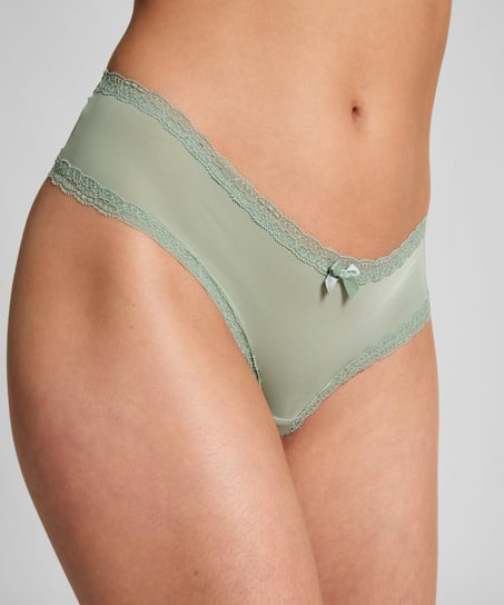 Braguita basileña con forma de V London, Verde