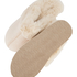 Pantuflas Reya, Beige
