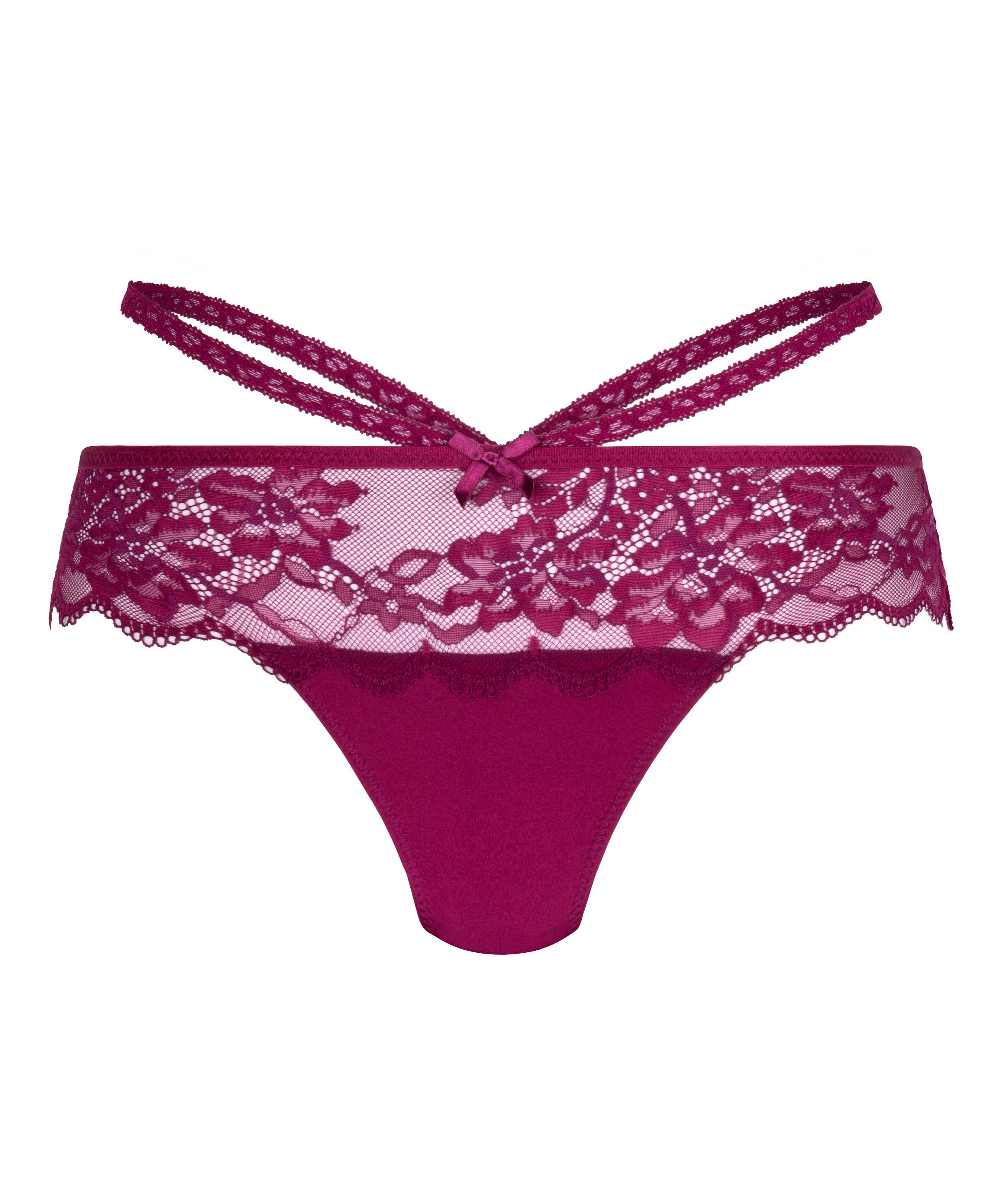 Tanga de hilo R Amanda Boxer, Morado, main