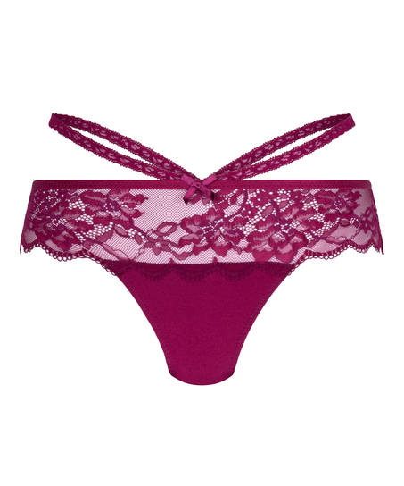 Tanga de hilo R Amanda Boxer, Morado