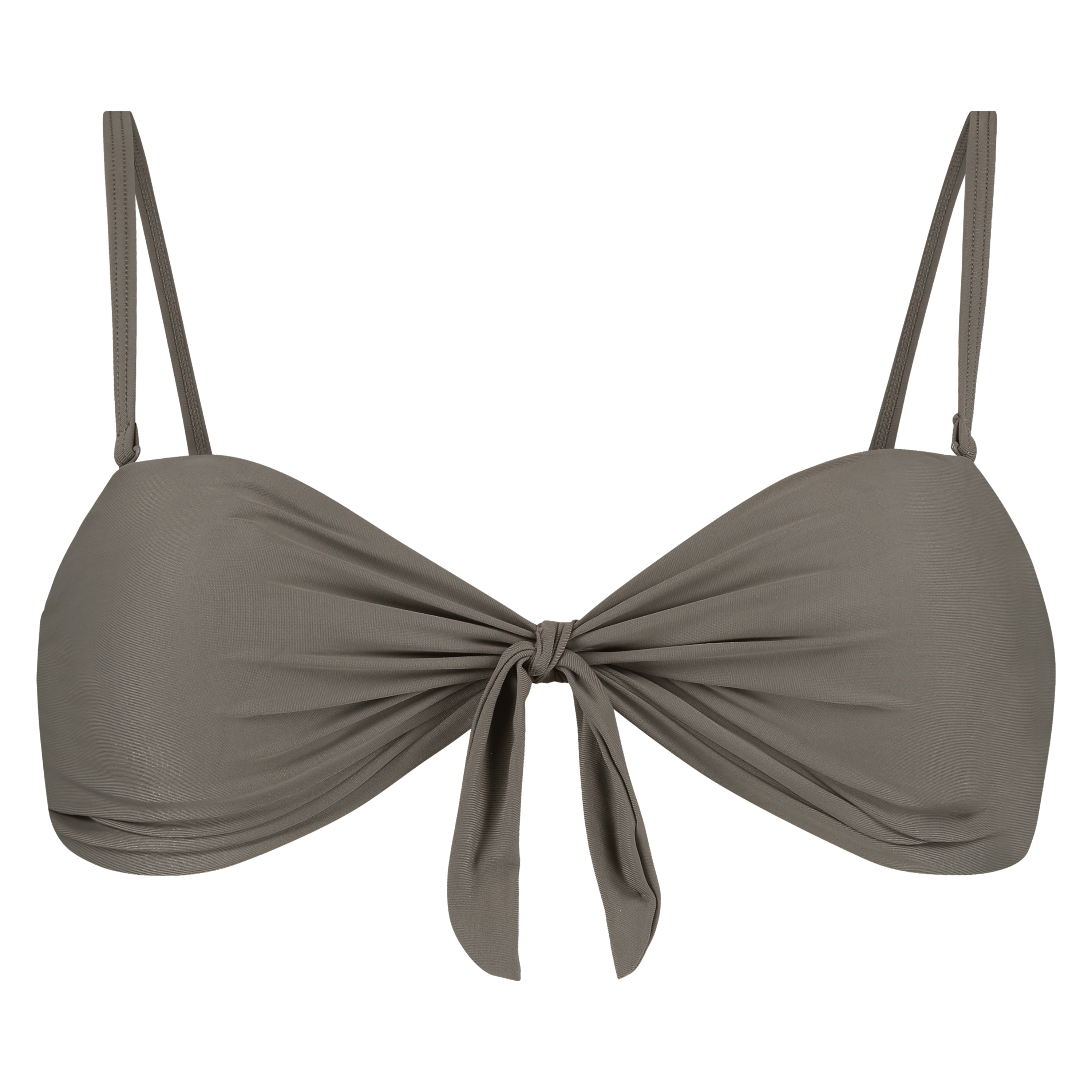 Top de bikini preformado con escote palabra de honor Tribe, Verde, main